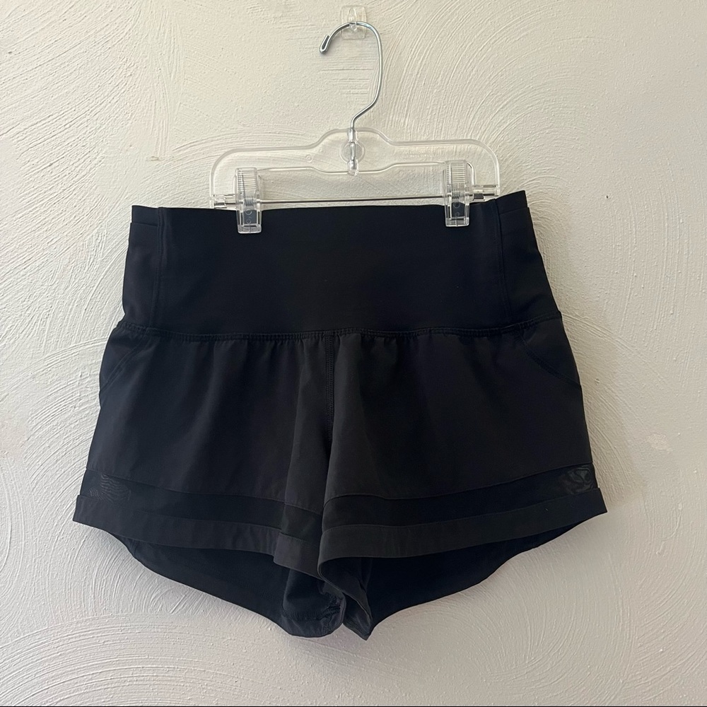 Black lululemon shorts